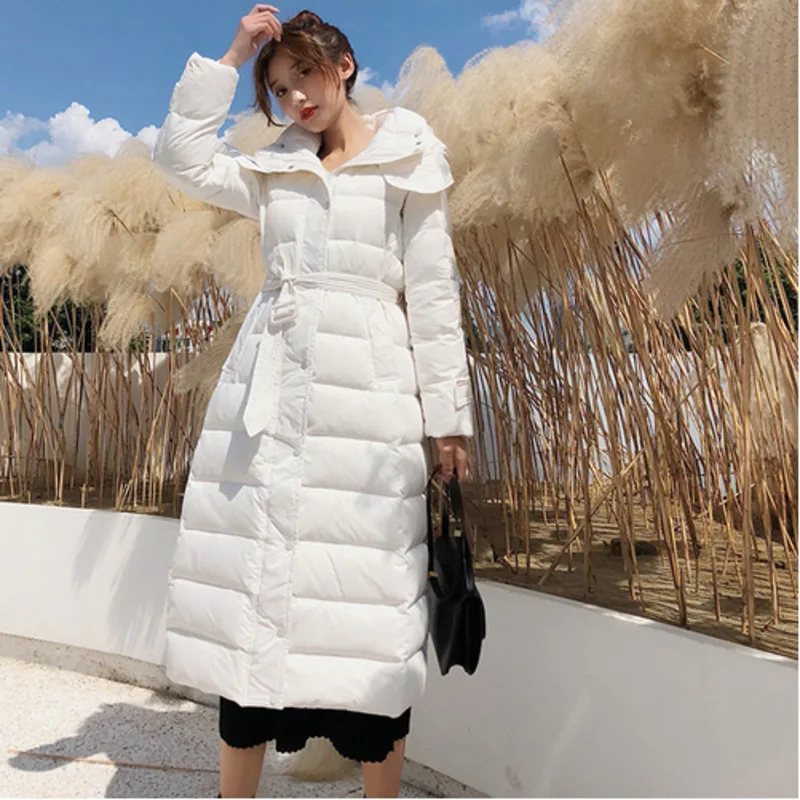 Coat Women Loose Fur Collar Winter Warm Hooded White Thick Duck Sashes Plus Size Female Oversize Parker Outerwear
Coat Women Loose Fur Collar Winter Warm Hooded White Thick Duck Sashes Plus Size Female Oversize Parker Outerwear