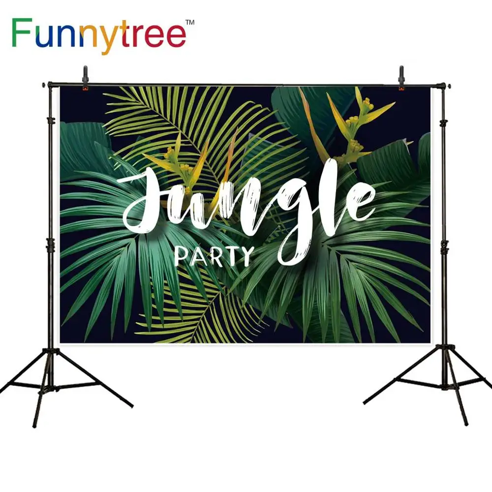Фоны для фотосъемки Funnytree с изображением тропических листьев и пальмовых деревьев в джунглях
Фоны для фотосъемки Funnytree с изображением тропических листьев и пальмовых деревьев в джунглях