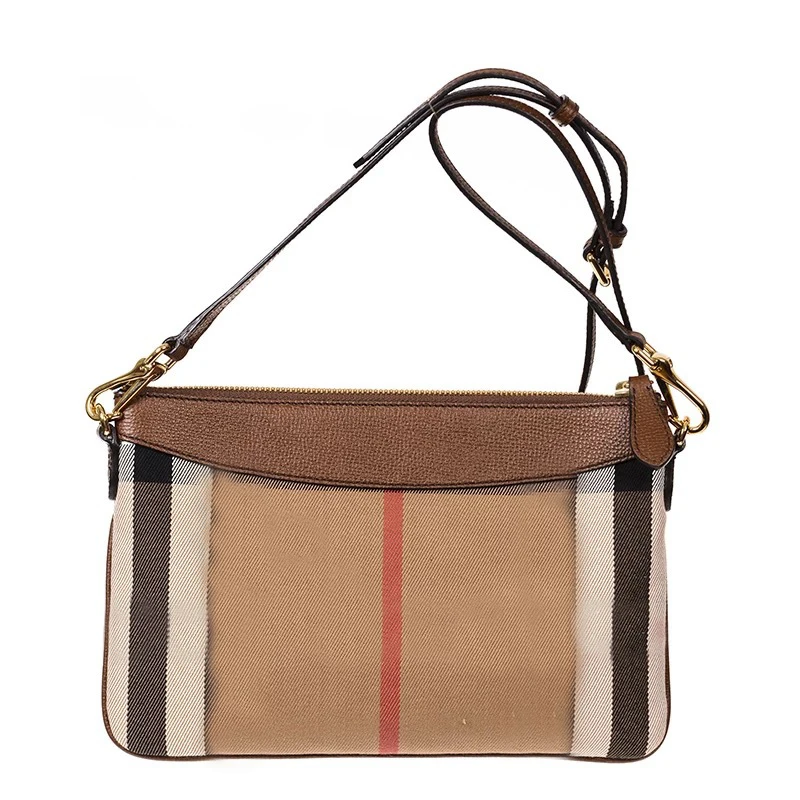 Holding a women's bag classic canvas plaid one-shoulder oblique bag hit the color matching leather envelope bag
Holding a women's bag classic canvas plaid one-shoulder oblique bag hit the color matching leather envelope bag