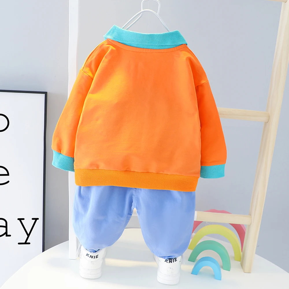 Unisex Children's Cute Lapel Pullover Sweater Set Color Kids Set Baby Girls Boys Set Full Turn-down Collar
Unisex Children's Cute Lapel Pullover Sweater Set Color Kids Set Baby Girls Boys Set Full Turn-down Collar
