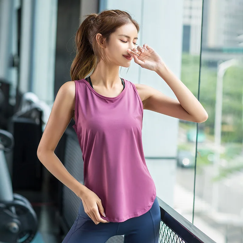 Women Quick Dry Running T Shirts Breathable Yoga Tank Tops Gym Fitness Clothes Sport Sleeveless Vest Yoga Workout Shirts BX271
Women Quick Dry Running T Shirts Breathable Yoga Tank Tops Gym Fitness Clothes Sport Sleeveless Vest Yoga Workout Shirts BX271