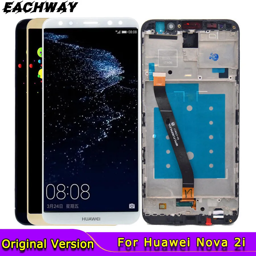 Оригинальный ЖК-дисплей для Huawei Nova 2i, ЖК-дисплей, сенсорная панель, экран, дигитайзер, запасные части для 5,9 "Huawei Mate 10 Lite, ЖК-дисплей
Оригинальный ЖК-дисплей для Huawei Nova 2i, ЖК-дисплей, сенсорная панель, экран, дигитайзер, запасные части для 5,9 "Huawei Mate 10 Lite, ЖК-дисплей