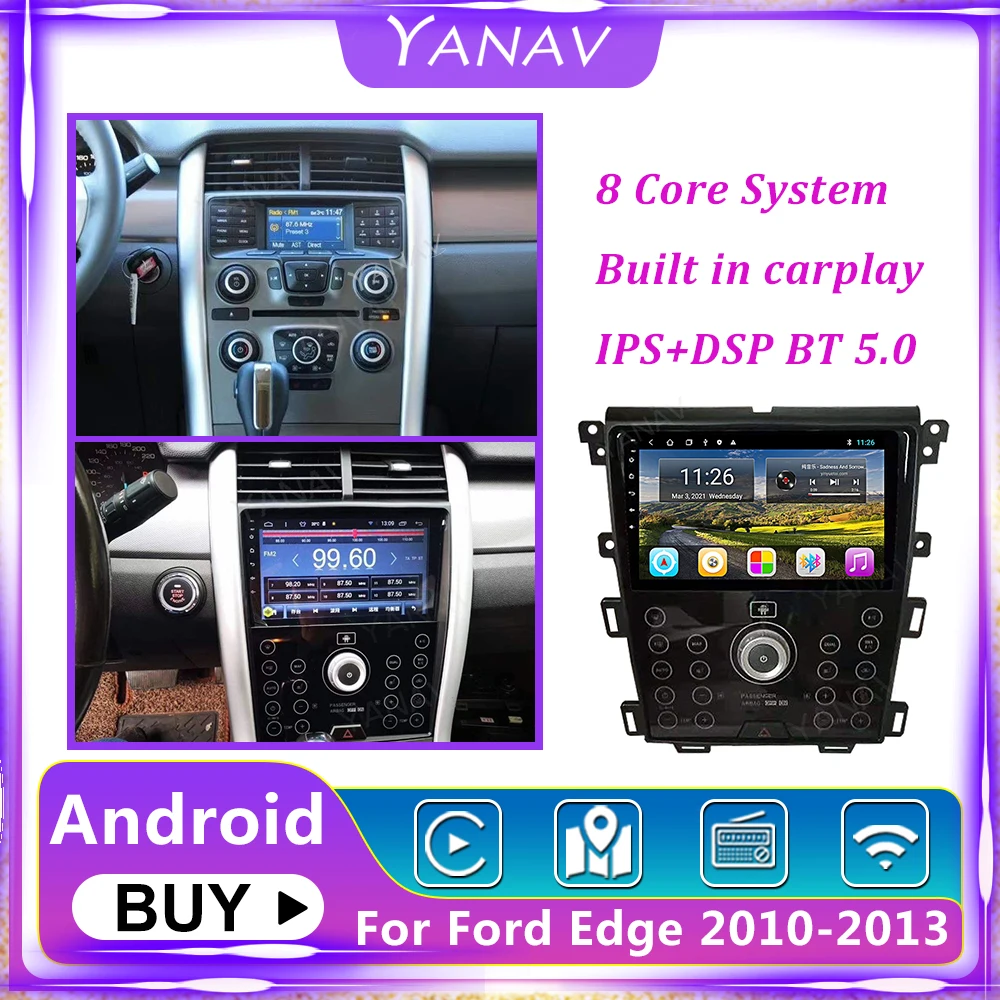 Автомагнитола 2 Din для Ford Edge 2010-2013, мультимедийный плеер с GPS-навигацией, DVD, MP4 плеером, беспроводной приемник, Android, автомобильная стереосисте...
Автомагнитола 2 Din для Ford Edge 2010-2013, мультимедийный плеер с GPS-навигацией, DVD, MP4 плеером, беспроводной приемник, Android, автомобильная стереосисте...