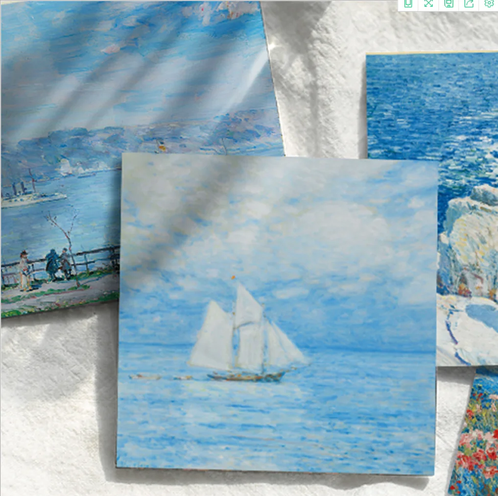 50 Pieces Of Childe World Oil Painting Memo Pads Art Style Handbook/Message 2021 School Stationery Non-Sticky Message Paper
50 Pieces Of Childe World Oil Painting Memo Pads Art Style Handbook/Message 2021 School Stationery Non-Sticky Message Paper