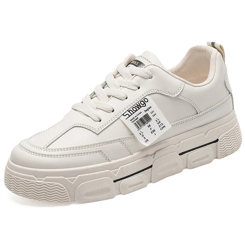 Korean Fashion White Shoes Female Spring New Wild Leisure Shoes Thick Shoes Female 
Korean Fashion White Shoes Female Spring New Wild Leisure Shoes Thick Shoes Female