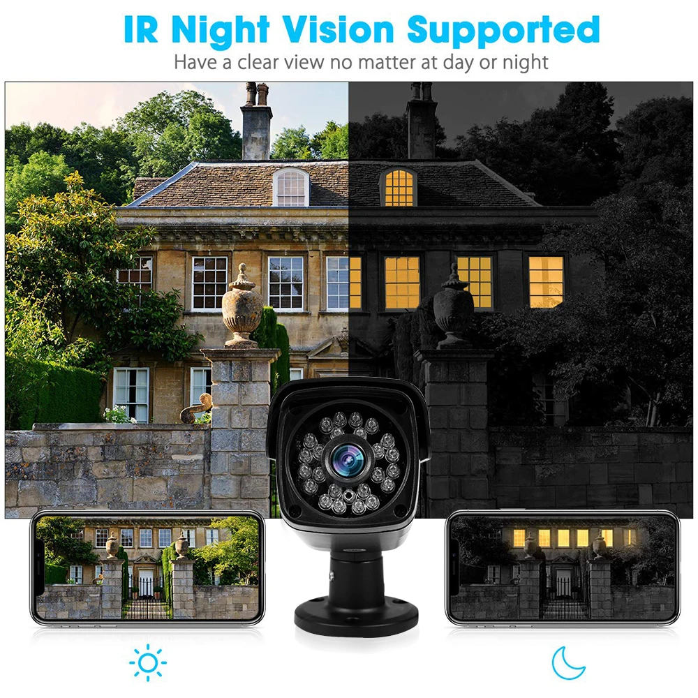 4CH 1080P H.265 Wireless Wifi DVR 4PCS IR Waterproof Outdoor Night Vision IP Camera Security Video Surveillance System
4CH 1080P H.265 Wireless Wifi DVR 4PCS IR Waterproof Outdoor Night Vision IP Camera Security Video Surveillance System
