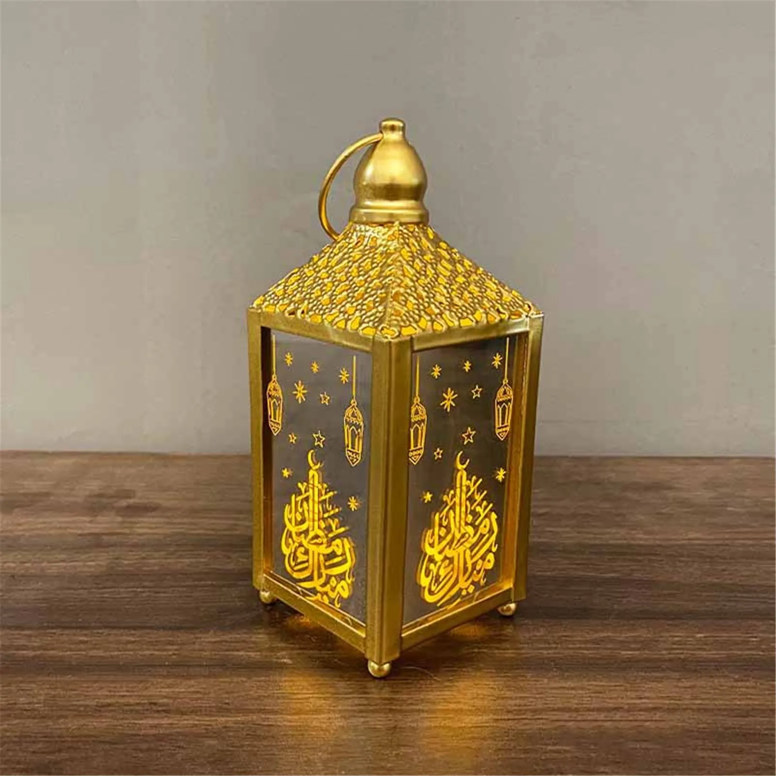 Фонарь Рамадан светодиодный подвесной светильник яркий праздничный кованый