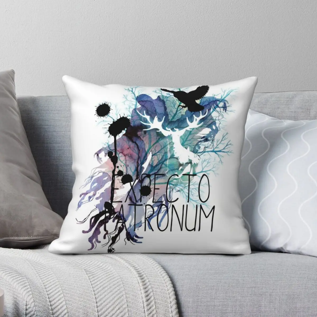 EXPECTO PATRONUM HEDWIG Pillowcase Polyester Linen Velvet Printed Zip Decor Throw Pillow Case Bed Cushion Cover
EXPECTO PATRONUM HEDWIG Pillowcase Polyester Linen Velvet Printed Zip Decor Throw Pillow Case Bed Cushion Cover