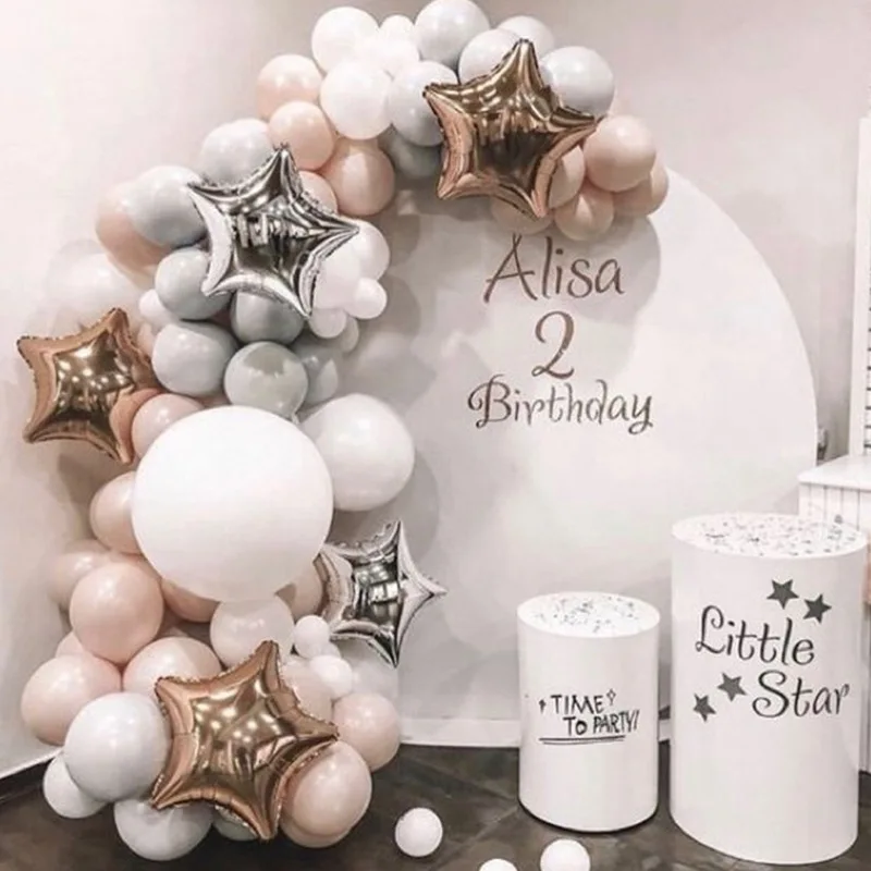 116Pcs Macaron Balloons Garland Arch Kit Wedding Birthday Party Decor Latex Balloons for Baby Shower Anniversary DIY
116Pcs Macaron Balloons Garland Arch Kit Wedding Birthday Party Decor Latex Balloons for Baby Shower Anniversary DIY