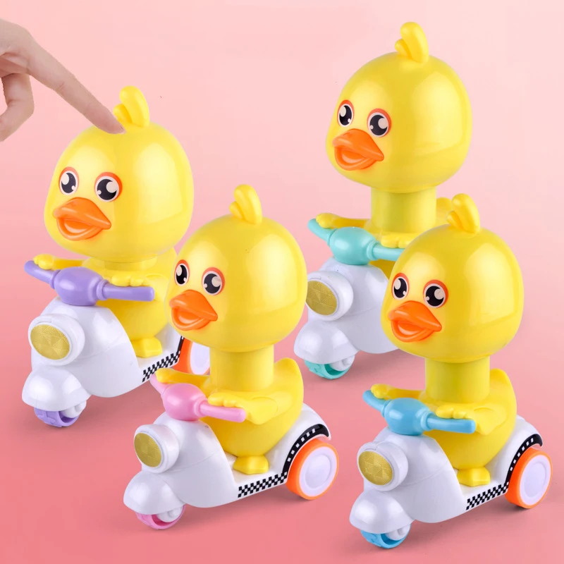 Кавайные игрушки для детей, милая мультяшная инерционная игрушка, детские подарки, желтая утка, животные, мотоцикл, заводные игрушки для мал...
Кавайные игрушки для детей, милая мультяшная инерционная игрушка, детские подарки, желтая утка, животные, мотоцикл, заводные игрушки для мал...