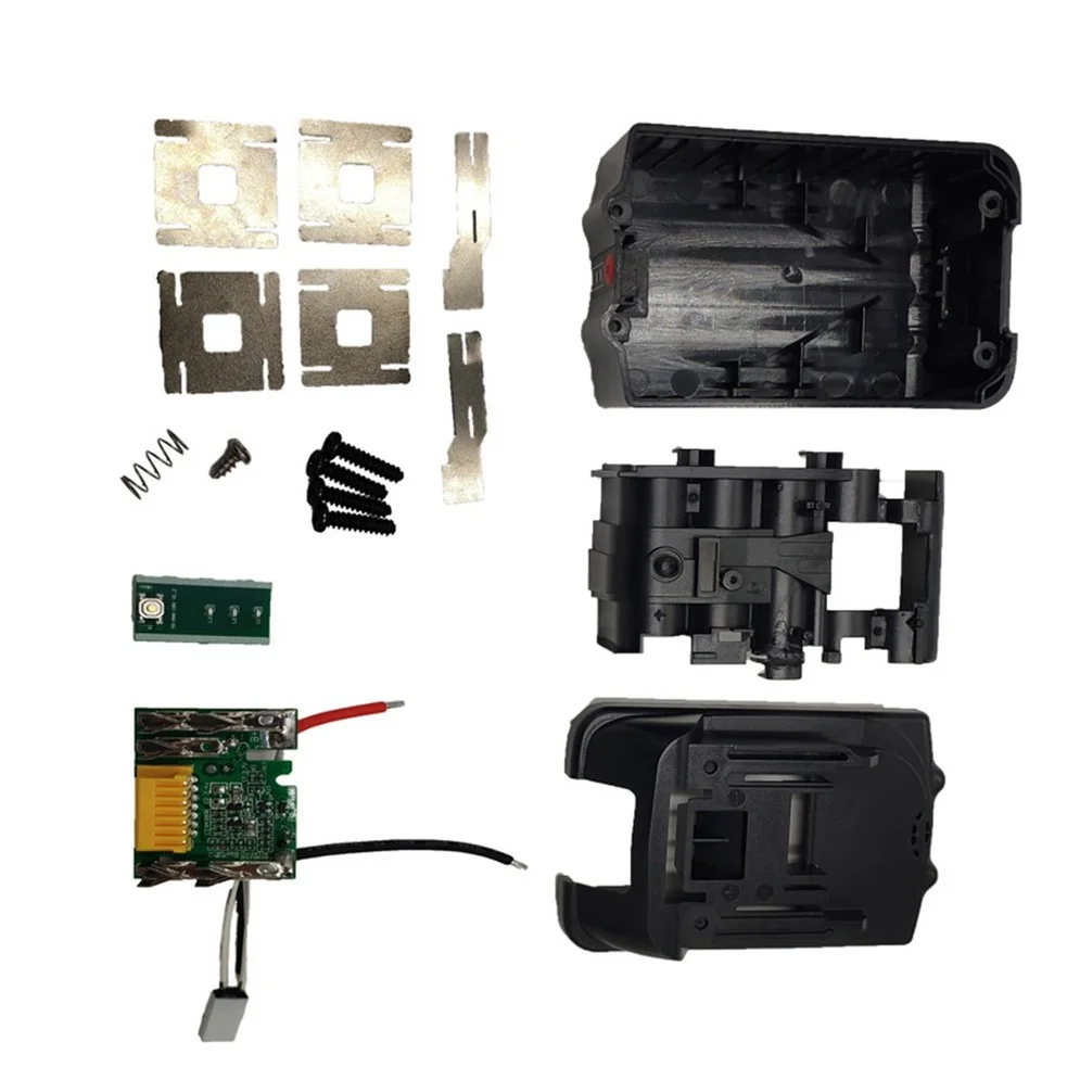 Чехол для аккумулятора Makita 18 в BL1850 BL1830, Сменный Чехол для аккумулятора с печатной платой и светодиодным индикатором, чехол для аккумулятора
Чехол для аккумулятора Makita 18 в BL1850 BL1830, Сменный Чехол для аккумулятора с печатной платой и светодиодным индикатором, чехол для аккумулятора