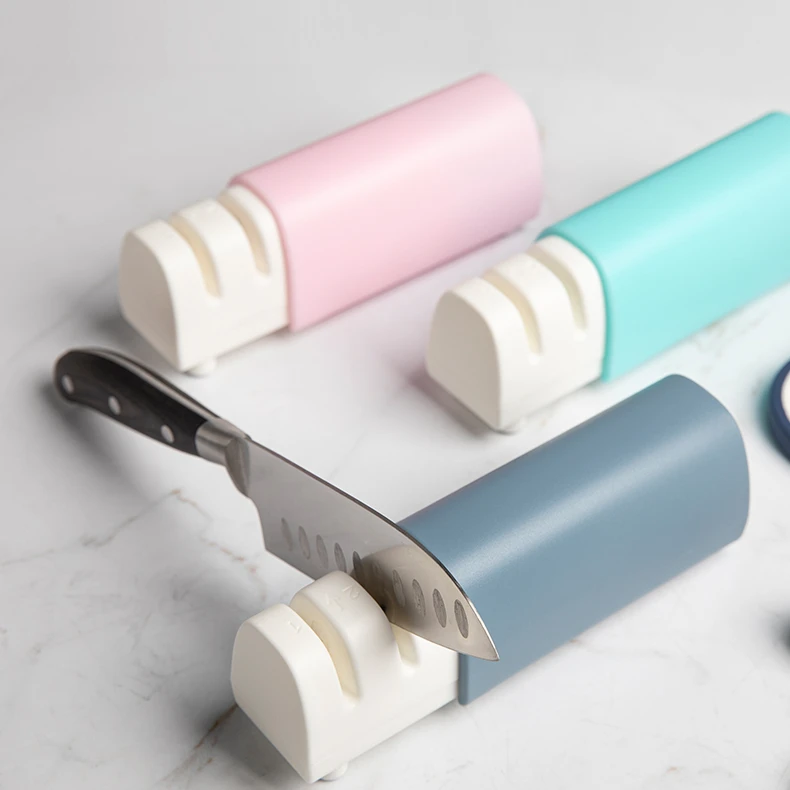 Multifunctional Manual Knife Sharpener Cute Small Quick Knife Sharpener Professional Whetstone Afilador Kitchen Tools DE50MD
Multifunctional Manual Knife Sharpener Cute Small Quick Knife Sharpener Professional Whetstone Afilador Kitchen Tools DE50MD
