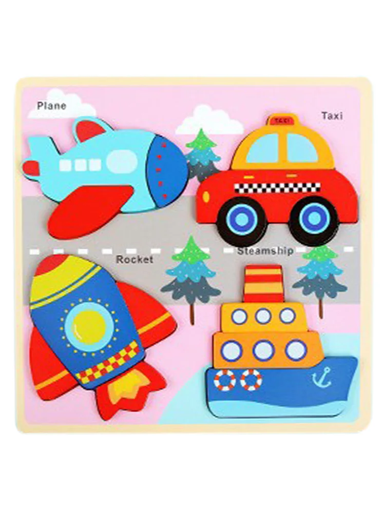 Wooden Toddler Puzzles Gifts Toys Educational 4 Vehicles Shape Safe Material Toys Parent-Child Interactive Games
Wooden Toddler Puzzles Gifts Toys Educational 4 Vehicles Shape Safe Material Toys Parent-Child Interactive Games