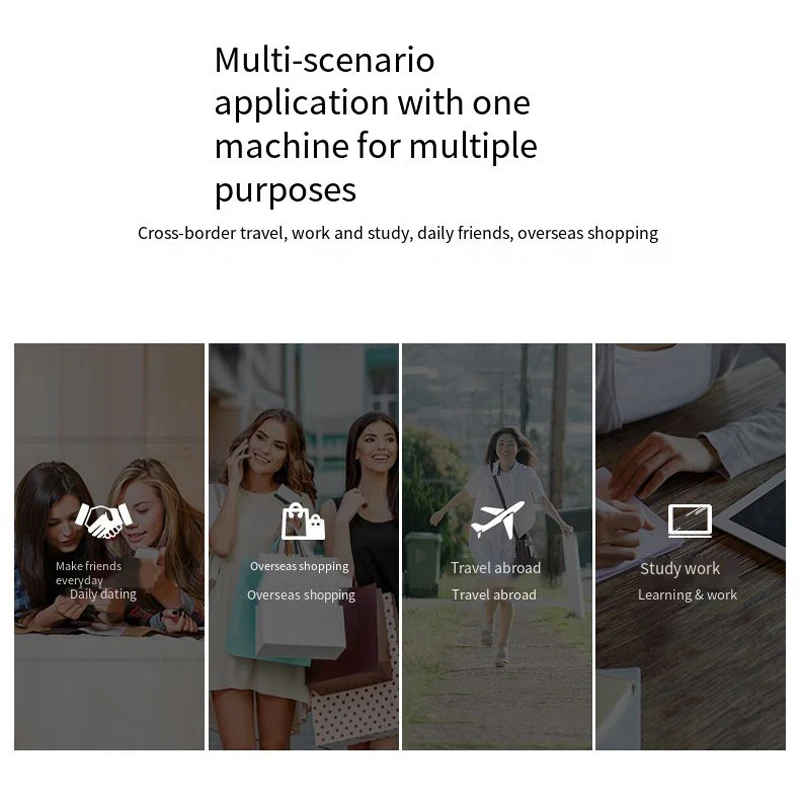 Ymesy 2021 New 45 Languages T5 Smart Voice Translator Real-time Multi-Language Speech Interactive Translator Business Travel
Ymesy 2021 New 45 Languages T5 Smart Voice Translator Real-time Multi-Language Speech Interactive Translator Business Travel