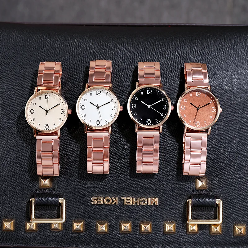 New Classic Luxury Rose Gold Stainless Steel Strap Watch Women Watches Fashion Ladies Women Clock Reloj Mujer Relogio Feminino
New Classic Luxury Rose Gold Stainless Steel Strap Watch Women Watches Fashion Ladies Women Clock Reloj Mujer Relogio Feminino