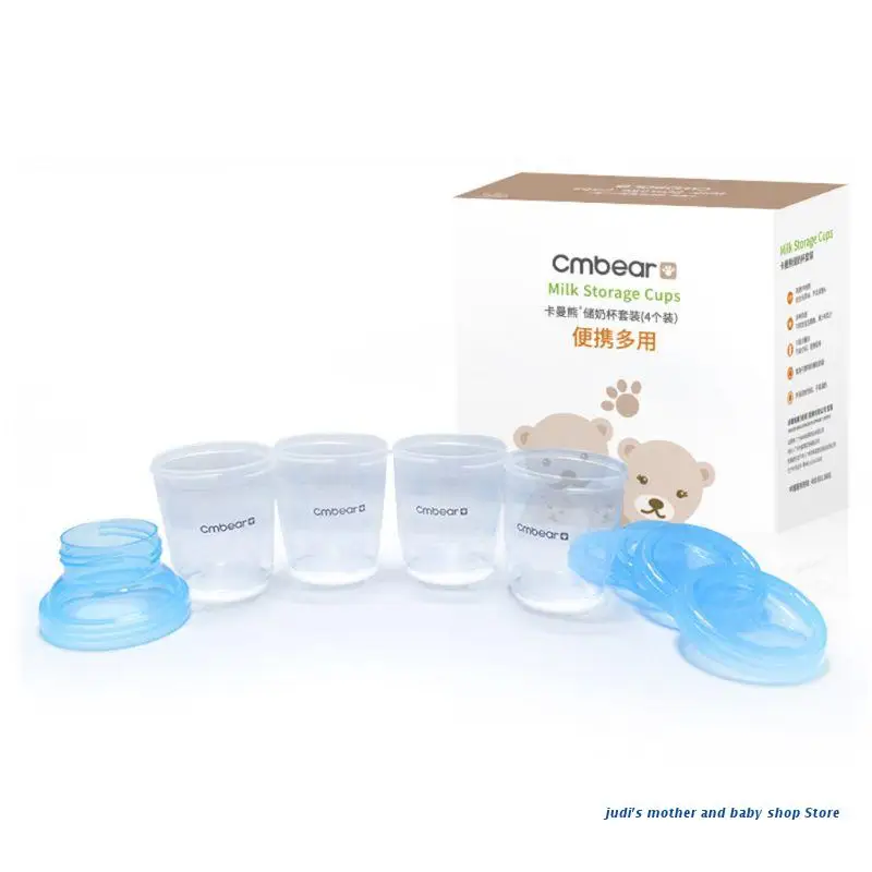 67JC 4 Breast Milk Storage Bottle Set 180ml Newborn Breast Milk Storage Cups Wide Neck Food Freezer Fresh Cup
67JC 4 Breast Milk Storage Bottle Set 180ml Newborn Breast Milk Storage Cups Wide Neck Food Freezer Fresh Cup