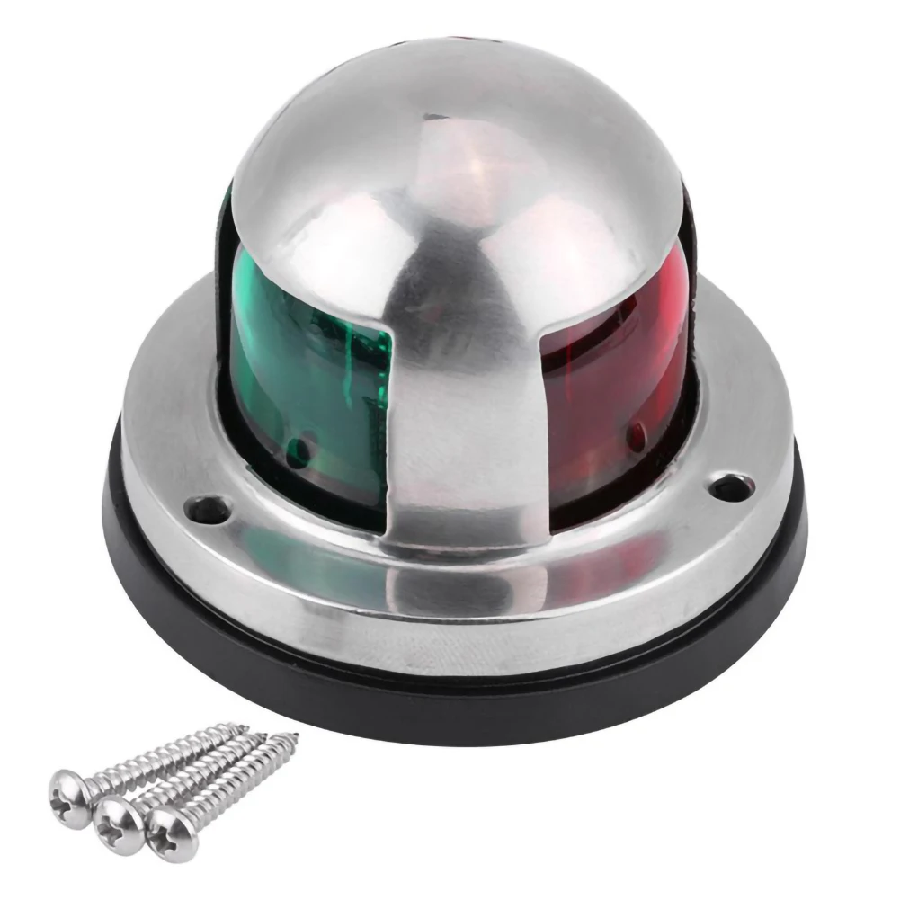 New Hot 2 in1 LED 316 Stainless Steel Bow Navigation Light Marine Boat Yacht Light Semaphore Lights Signal Lamp Car Accessories
New Hot 2 in1 LED 316 Stainless Steel Bow Navigation Light Marine Boat Yacht Light Semaphore Lights Signal Lamp Car Accessories