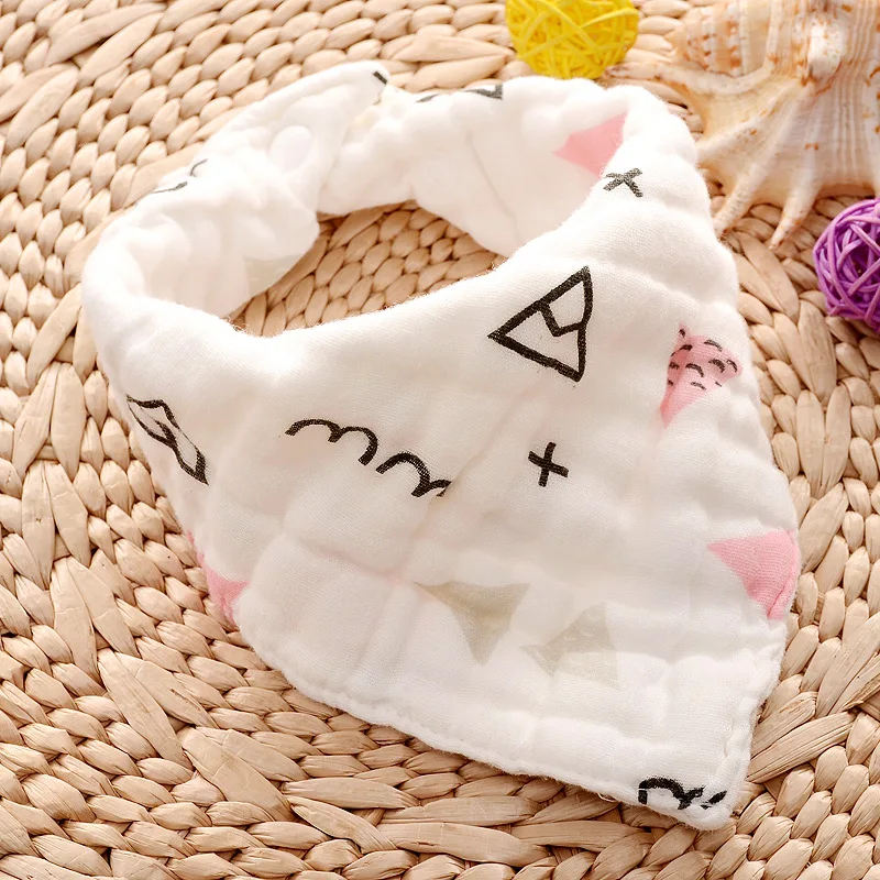 8-layer Muslin Baby Bibs 100% Natural Cotton Soft Baberos Bebe Animal Bandana Infant Smock Burp Cloth Feeding Saliva Towel
8-layer Muslin Baby Bibs 100% Natural Cotton Soft Baberos Bebe Animal Bandana Infant Smock Burp Cloth Feeding Saliva Towel
