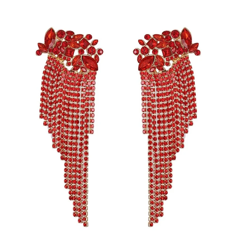 Fashion Long Tassel Flowers Earrings Colorful Seed Beads Trendy Statement Drop Earring for Women New Year Gift African Jewelry
Fashion Long Tassel Flowers Earrings Colorful Seed Beads Trendy Statement Drop Earring for Women New Year Gift African Jewelry