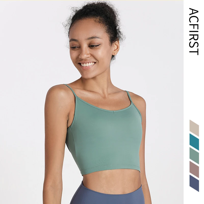 Женский спортивный бюстгальтер AcFirst, дышащий, с подкладкой, с открытой спиной, с U-образным вырезом, для занятий йогой и бегом, фитнес, трениро... 
Женский спортивный бюстгальтер AcFirst, дышащий, с подкладкой, с открытой спиной, с U-образным вырезом, для занятий йогой и бегом, фитнес, трениро...