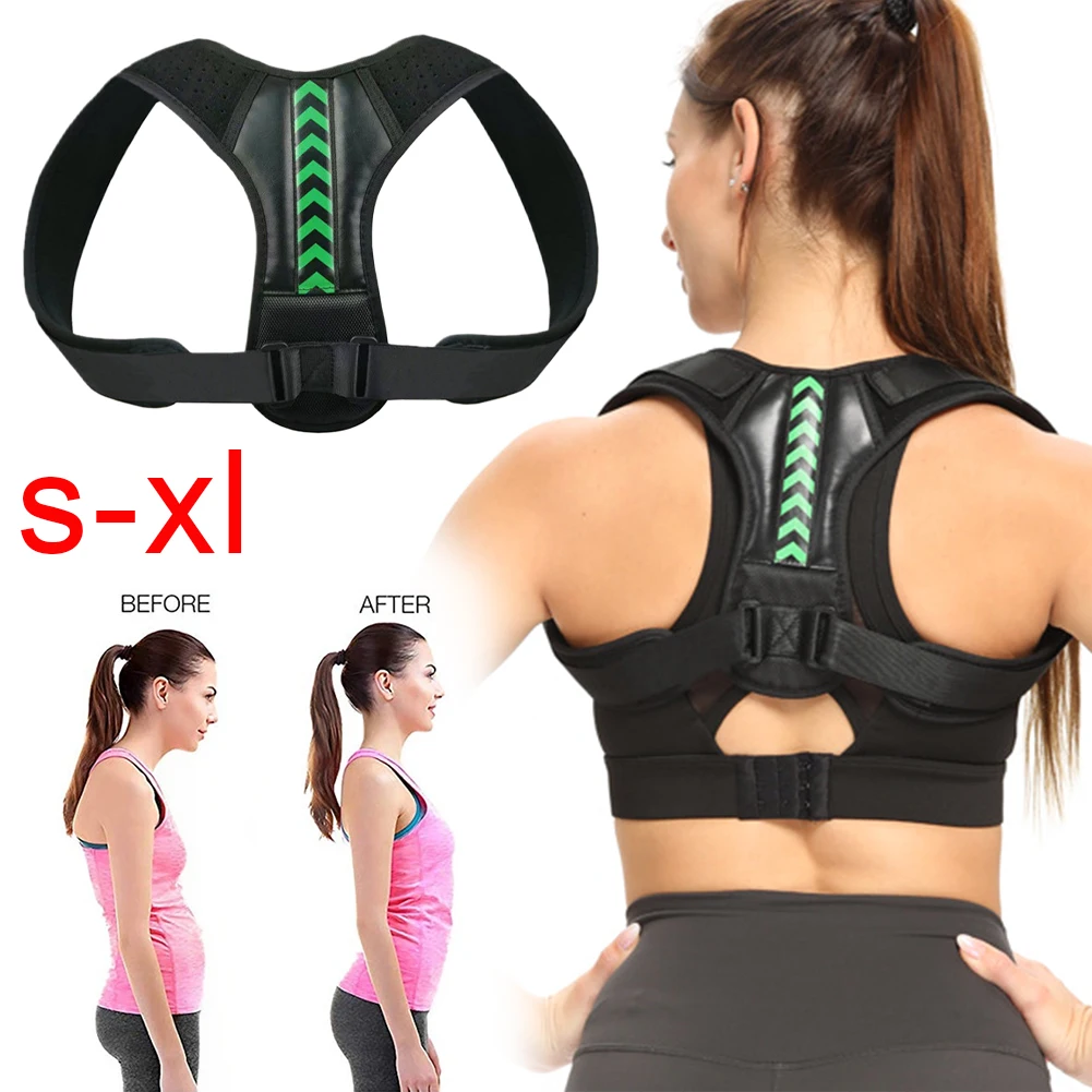 Adjustable Back Shoulder Posture Corrector Belt Clavicle Spine Support Reshape Your Body Home Office Sport Upper Back Neck Brace
Adjustable Back Shoulder Posture Corrector Belt Clavicle Spine Support Reshape Your Body Home Office Sport Upper Back Neck Brace