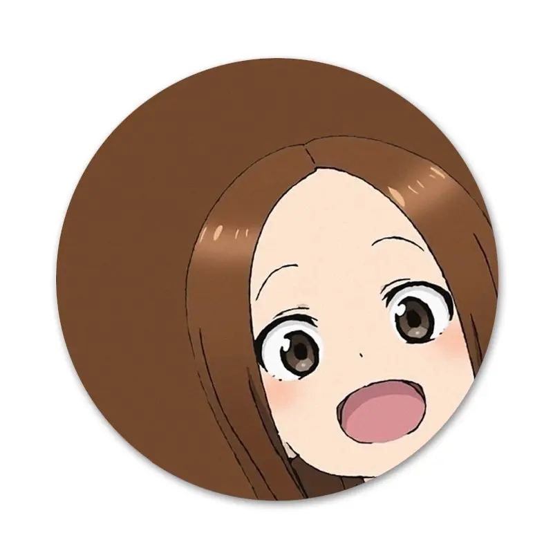 58mm karakai jouzo no takagi san Icons Pins Badge Decoration Brooches Metal Badges For Backpack Decoration
58mm karakai jouzo no takagi san Icons Pins Badge Decoration Brooches Metal Badges For Backpack Decoration
