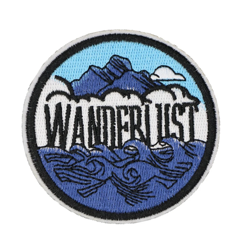 

Custom embroidered iron-on patch applique for clothing personalized patches Welcome to customize your own patch