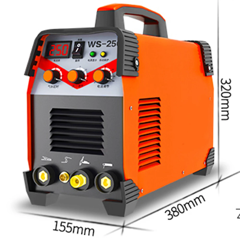 Мини проектор для домашнего 220V дуговой сварочный аппарат TIG 250A сварщика фазы