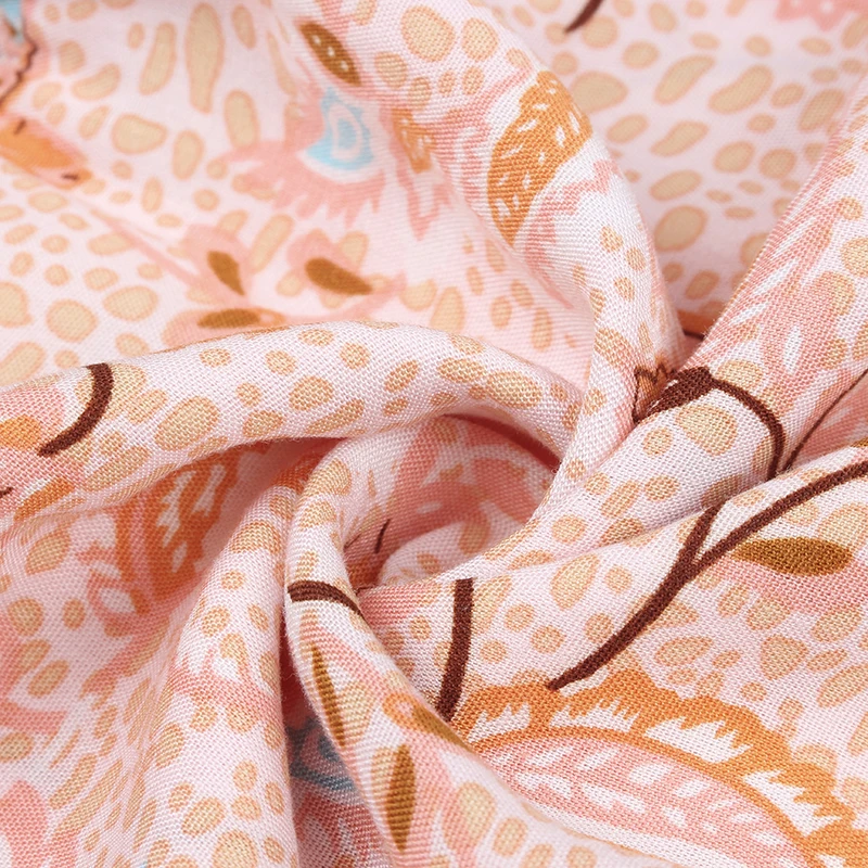 2021 Summer Casual Women Sexy V-neck Fashion Printed Short-sleeve Dress With Waist Waist Holiday Big Swing Pink Mid-waist Dress 
2021 Summer Casual Women Sexy V-neck Fashion Printed Short-sleeve Dress With Waist Waist Holiday Big Swing Pink Mid-waist Dress