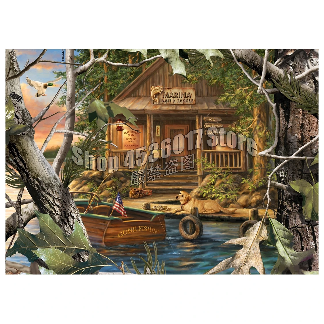 Full Diamond Painting Gone Fishing 5D DIY Diamond Embroidery Kit Rhinestone mosaic Cross Stitch Cabins Cottages Gifts Home Decor
Full Diamond Painting Gone Fishing 5D DIY Diamond Embroidery Kit Rhinestone mosaic Cross Stitch Cabins Cottages Gifts Home Decor