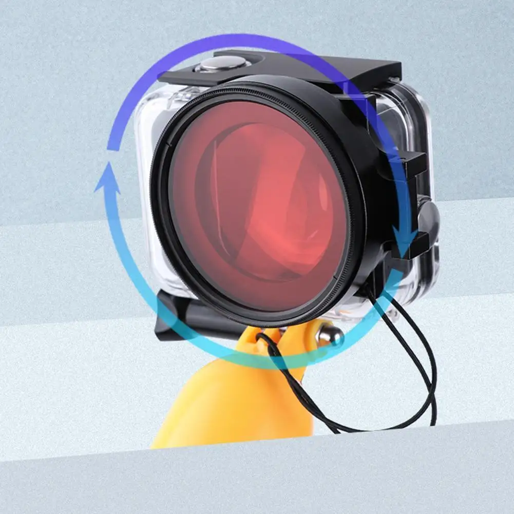 Camera Diving Filter 58mm Adapter Ring Red Purple Filter Camera Sports For GoPro HERO 8 Accessories Suitable A4S0
Camera Diving Filter 58mm Adapter Ring Red Purple Filter Camera Sports For GoPro HERO 8 Accessories Suitable A4S0
