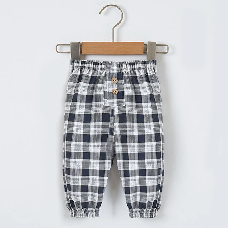 Plaid Pants Toddler Baby Boy Pants Summer Spring Loose Cotton Khaki Pants Girls Fashion Trousers Casual Kids Children Clothes
Plaid Pants Toddler Baby Boy Pants Summer Spring Loose Cotton Khaki Pants Girls Fashion Trousers Casual Kids Children Clothes