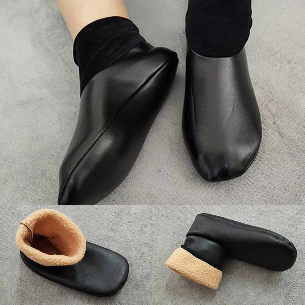 Unisex Winter Warm PU Leather Middle Socks Thermal Boot Slippers Indoor House Soft Non-Slip Socks Men Women Breathable Socks
Unisex Winter Warm PU Leather Middle Socks Thermal Boot Slippers Indoor House Soft Non-Slip Socks Men Women Breathable Socks