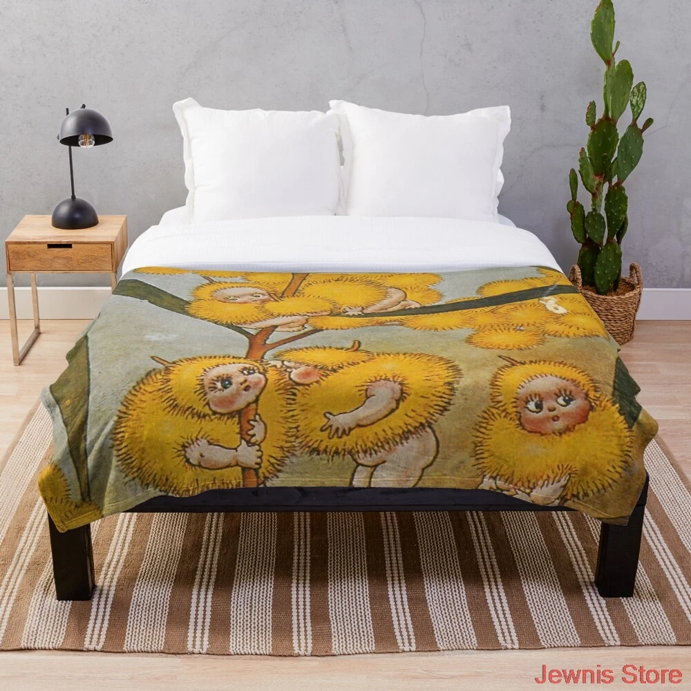 Wattle Babies May Gibbs Print Blanket Fleece Art Print adult Children Warm Bed Throw Blanket newborn bayby Blanket Boys Gifts
Wattle Babies May Gibbs Print Blanket Fleece Art Print adult Children Warm Bed Throw Blanket newborn bayby Blanket Boys Gifts