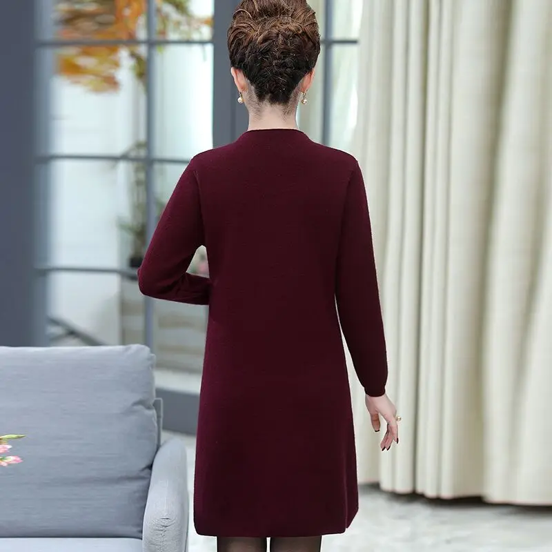 2021 New Autumn Winter Knitted Dresses O-neck Printed Bodycon Sweater Dress Elegant Women Clothing Vestidos De Fiesta Y539
2021 New Autumn Winter Knitted Dresses O-neck Printed Bodycon Sweater Dress Elegant Women Clothing Vestidos De Fiesta Y539