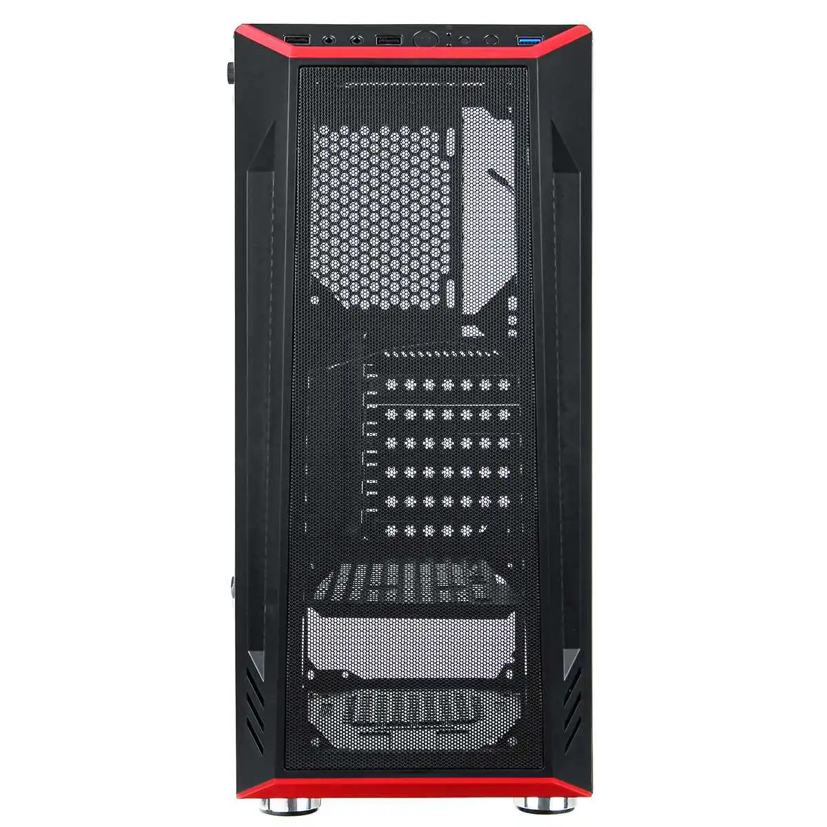 416*190*410mm Acrylic Transparent Large Game Chassis ATX Cooling Desktop Computer Mainframe Case USB3.0 For ATX/M-ATX/Mini-ITX
416*190*410mm Acrylic Transparent Large Game Chassis ATX Cooling Desktop Computer Mainframe Case USB3.0 For ATX/M-ATX/Mini-ITX