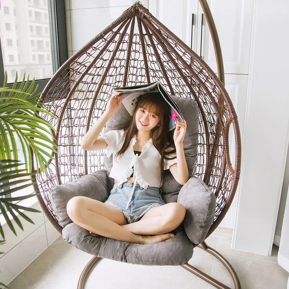 Swing Hanging Basket Seat Cushion Thicken High Resilience Corduroy Hammock High Quality Pad for Patio Garden Swing cushion
Swing Hanging Basket Seat Cushion Thicken High Resilience Corduroy Hammock High Quality Pad for Patio Garden Swing cushion