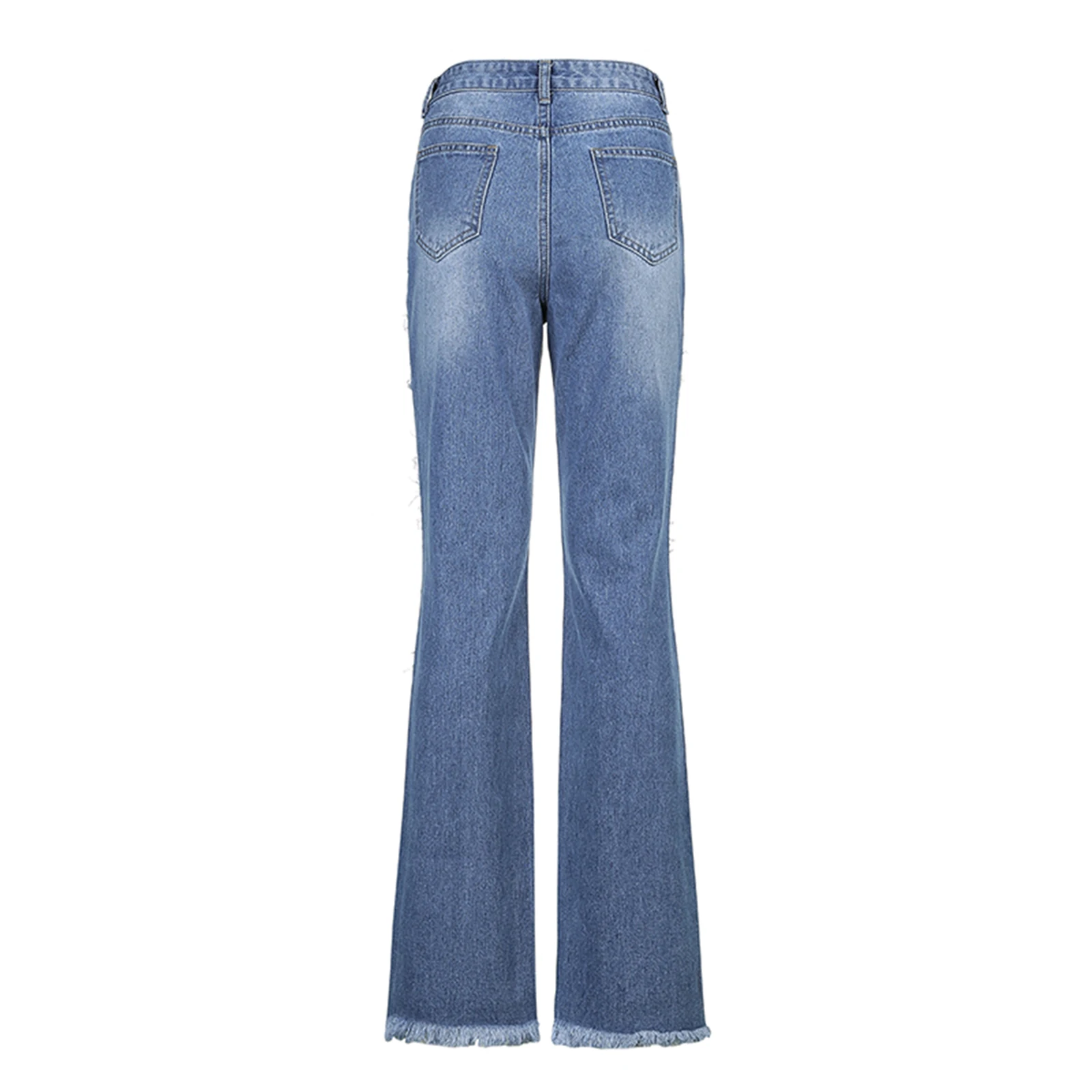 Women High Waist Hollow Out Long Pants Female Buttoned Zipper Waist Solid Color Denim Pants with Pockets for Spring S/M/L
Women High Waist Hollow Out Long Pants Female Buttoned Zipper Waist Solid Color Denim Pants with Pockets for Spring S/M/L
