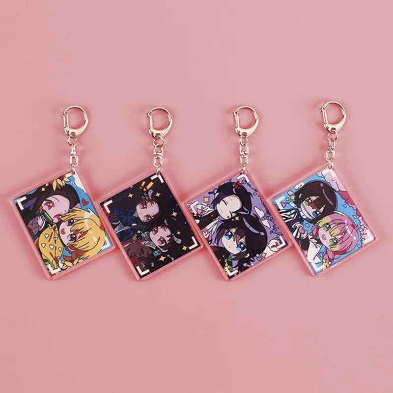 Anime Demon Slayer Kamado Tanjirou Keychain Cartoon Acrylic Kamado Nezuko Agatsuma Zenitsu Keyring Bag Car Women Man Holder Gift
Anime Demon Slayer Kamado Tanjirou Keychain Cartoon Acrylic Kamado Nezuko Agatsuma Zenitsu Keyring Bag Car Women Man Holder Gift