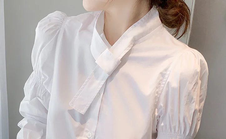 Solid color office shirt elegant female long sleeve casual blouse korean spring women tops
Solid color office shirt elegant female long sleeve casual blouse korean spring women tops