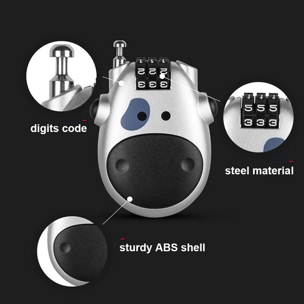 Telescopic Wire Rope Steel Cable Code Lock Suitcase Car Sled Bicycle Helmet High-precision Code Wheel Password Lock for Bike
Telescopic Wire Rope Steel Cable Code Lock Suitcase Car Sled Bicycle Helmet High-precision Code Wheel Password Lock for Bike