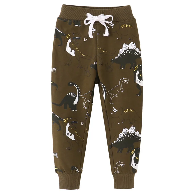 Jumping Meters Autumn Spring Boys Sweatpants Hot Selling Dinosaurs Trousers Pants Full Length Kids Clothes Pant 
Jumping Meters Autumn Spring Boys Sweatpants Hot Selling Dinosaurs Trousers Pants Full Length Kids Clothes Pant