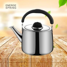 2L/3L/4L Thickened Whistle Kettle 304 Stainless Steel Rapid Heating Boiling Water Pot For Home Tea Kettle