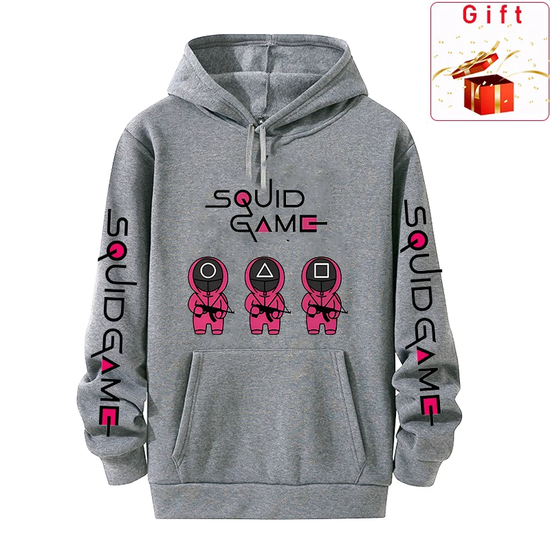Squid Game Merch Hoodie 456 Sweatshirt 067 Jacket Cotton Fleece Cloth Casual Streetwear Pullovers Random One Gift
Squid Game Merch Hoodie 456 Sweatshirt 067 Jacket Cotton Fleece Cloth Casual Streetwear Pullovers Random One Gift