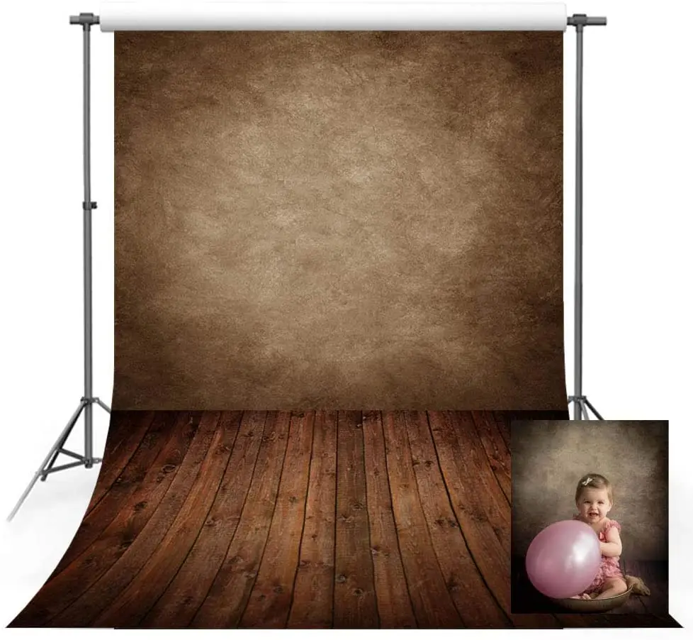 Retro Photography Backdrop Dark Brown Wall Wood Floor Backdrop for Newborn Photoshoot Studio Props Photo Backgrounds
Retro Photography Backdrop Dark Brown Wall Wood Floor Backdrop for Newborn Photoshoot Studio Props Photo Backgrounds