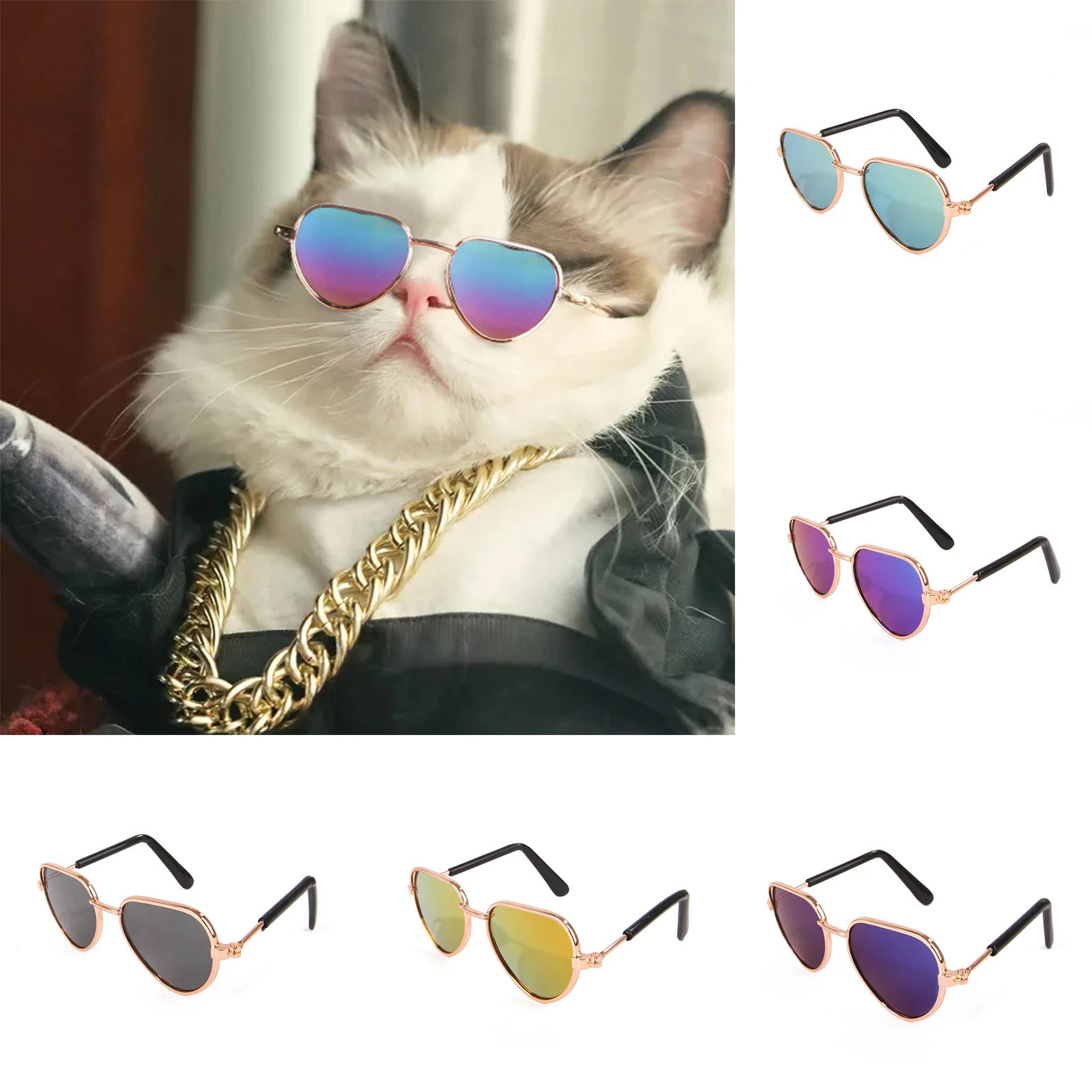 Fashion Lenses Sunglasses For Cat Pet Dog Cat Supplies Funny Photo Props For Cats Pet Accessories Free Shipping, 1 Piece
Fashion Lenses Sunglasses For Cat Pet Dog Cat Supplies Funny Photo Props For Cats Pet Accessories Free Shipping, 1 Piece