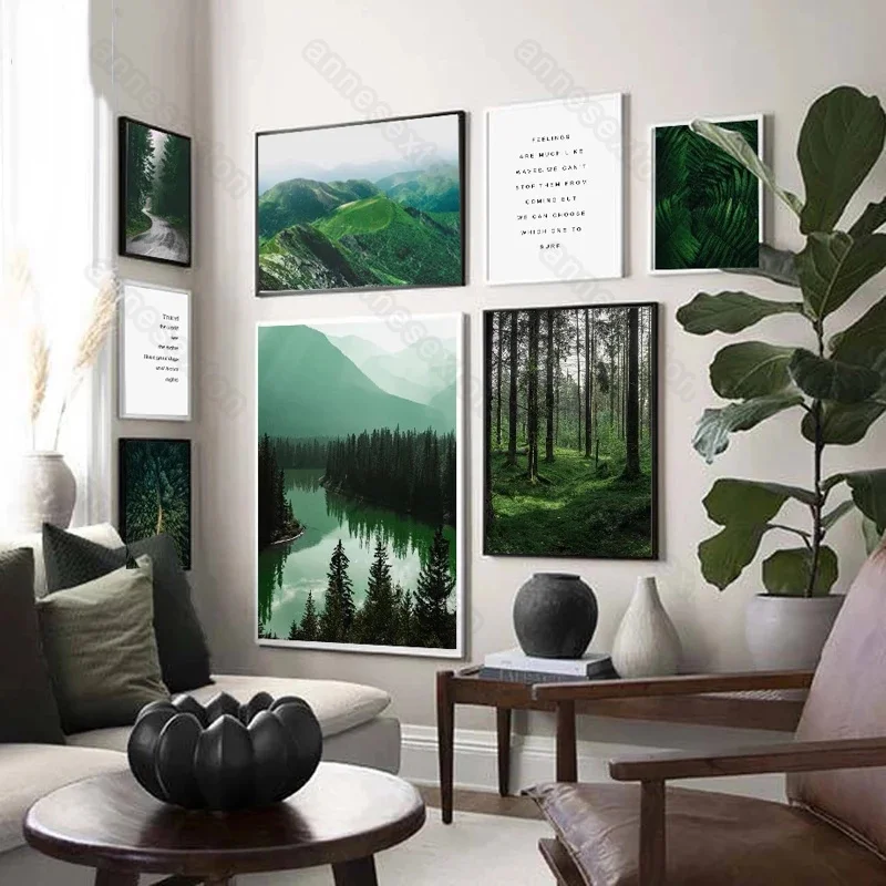 Canvas Painting Poster Print Natural Landscape Mountain River Forest and Inspirational Quotes for Home Rooms Wall Decoration
Canvas Painting Poster Print Natural Landscape Mountain River Forest and Inspirational Quotes for Home Rooms Wall Decoration