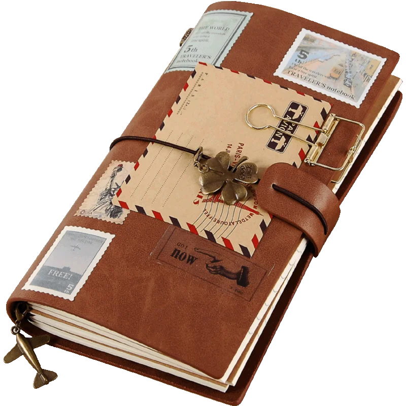 Journal Traveler PU Notebook Vintage TN Spiral Planner Personal DIY Diary Gift Set Leather Notepad 4Refillers
Journal Traveler PU Notebook Vintage TN Spiral Planner Personal DIY Diary Gift Set Leather Notepad 4Refillers