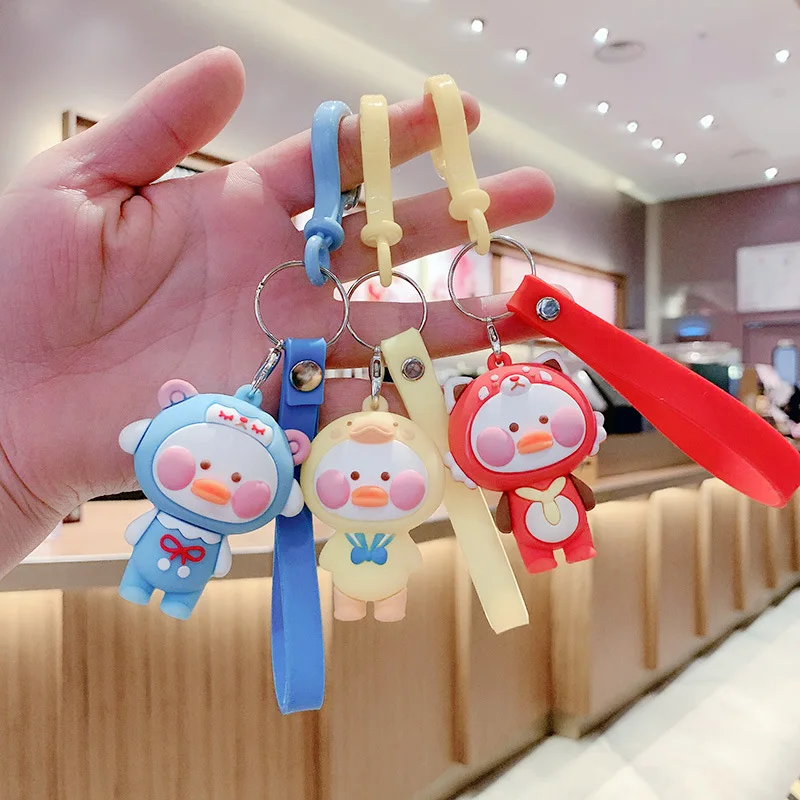 Kawaii Blush Duck Keychain Girl Cute Car Key Chain Ring Ring Couple Ornaments Christmas Gift Toy Doll Dolls
Kawaii Blush Duck Keychain Girl Cute Car Key Chain Ring Ring Couple Ornaments Christmas Gift Toy Doll Dolls
