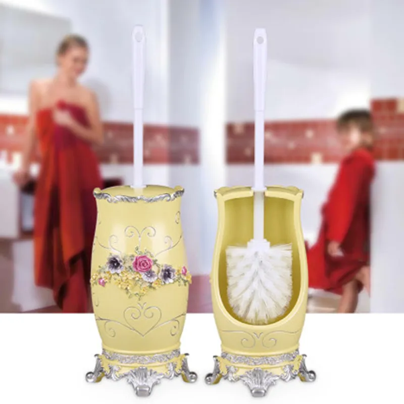European Cleaning Brush Resin Bathroom Toilet Brush Set Long Handle Restroom Brush Household Accessories 
European Cleaning Brush Resin Bathroom Toilet Brush Set Long Handle Restroom Brush Household Accessories